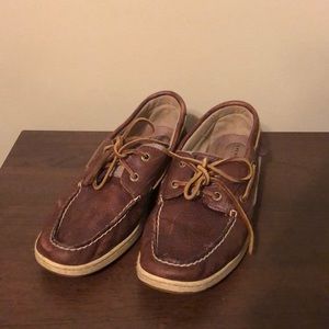 Dark Leather Classic Sperrys